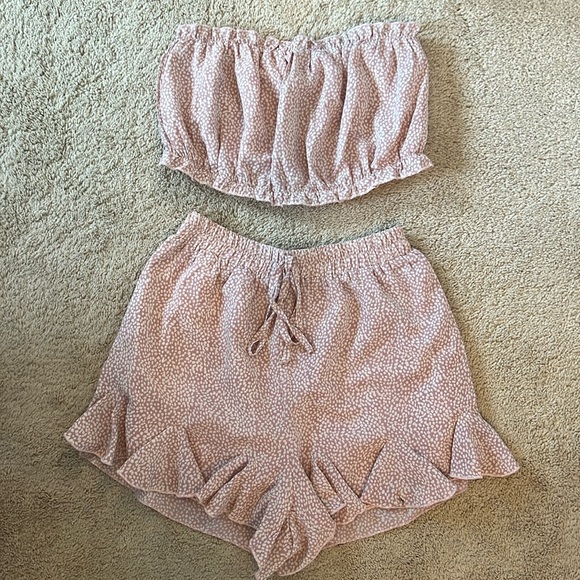 Pants - Two Piece Short Set